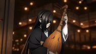 Nakime, who controls the whole Infinity Castle in Demon Slayer (Studio Ufotable)